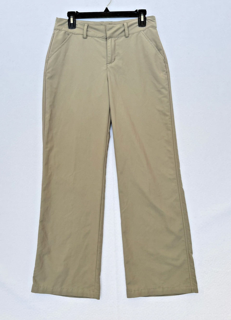 PATAGONIA Women's Size 8 Mystery Pants Driftwood Biege Nylon Straight Leg